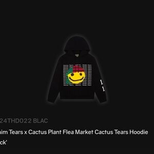 Cactus Plant Flea Market Black Hoodie